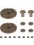 16 Pcs Wltoys Için Metal Dişli Diferansiyel Sürüş Dişleri 144001 12428 &amp; 1set 1/14 Uzaktan Kumanda Diferansiyel Kupaları (Yurt Dışından) 2