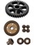 Wltoys A949 A959 ve A949 A959 Metal Diferansiyel Dişliler Için Metal Azaltma Dişli + Motor Dişli Wltoys 1/18 A949 A959 (Yurt Dışından) 1
