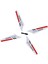 Syma 1 Set Tam Set Yedek Parçaları Syma S107 Rc Helikopter, &amp; 1 Set Bıçaklar Uzaktan Kumanda Helikopter Yedekleri Onarım Kırmızı (Yurt Dışından) 2