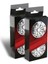 Metal 1.9 Inç Beadlock Wheel Jant Dış Çap Rc 1/10 12MM Altı Paletli Araba Eksenel SCX10 90047 CC01 Trx4, Gümüş (Yurt Dışından) 4