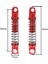 2 Wpl D12 Için Set D12 Rc Araç Metal Arka Şok Emici Damper Montaj Sabit Koltuk Yükseltmeleri Parça Aksesuarları, 4 (Yurt Dışından) 3