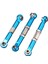 WLTOYS için 14X 144001 1/14 RC Araba Yedek Parçalar Metal Bağlantı Servo Çekme Çubuk Direksiyon Çubuğu Seti Mavi (Yurt Dışından) 3