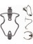2x Bisiklet Şişesi Kafesi Ultralight Titanyum Şişe Kafesi 25G Mtb Yol Bisiklet Şişesi Tutucu Bisiklet Aksesuarları (Yurt Dışından) 4