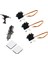 2 Set Xk K110 Yükseltme K110S Servo Ana Çerçevesi ve Servo Plakası Wltoys Xk K110 K110S Rc Helikopter Yükseltme Parçaları (Yurt Dışından) 4