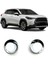 Corolla Cross Car Styling Abs Chrome Için 2020 2021 Toyota Için 4x Ön Sis Lambası Işık Kapağı (Yurt Dışından) 3