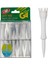 Golf Vitalshot 78MM 8'li Tee Step Long Beyaz 1