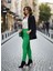 AY17009 Likralı Coton Pantolon Yeşil 1