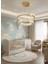 Plaket Kristal Taş Işlemeli Gold Paslanmaz Ledli 30-40 cm 5