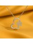 Pırlanta Kar Tanesi Kalp Kolye 1