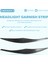 Bmw 3 Serisi Için E90 E91 320I 330I 2005-2012 Ön Far Kapağı Garnitür Strip Kaş Kapağı Döşeme Çıkartması Karbon Fiber (Yurt Dışından) 4