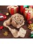 6 Rulo LED Rustik Noel Ağacı Çelenk Şerit El Sanatları Noel Süslemeleri Için LED Işıklar Kahverengi (Yurt Dışından) 5