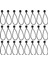 50 Pcs Bungee Kablosu Topları Elastik Bağlar Bungee, Çeneler, Çadırlar Pankartları, Bayrak Direkleri, Muşamba (Siyah) Için Bağları Değiştirir (Yurt Dışından) 3