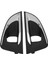 Peugeot Için Araba Ön Sis Lamba Kapağı Çerçevesi Dekoratif 3008 P84 2016-2019 1806095X 1806096X 9817136677 9817136777 (Yurt Dışından) 3