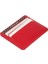 Kırmızı Hakiki Deri Unisex Kredi Kartlık - S1KK00001050-C71 4