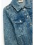 Pamuklu Kapaklı Cepli Düğmeli Uzun Kollu Denim Ceket 3