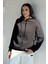 Kadın Kapüşonlu Şardonlu Basic Sweatshirt P-00018607 1