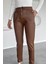Kadın Bel Lastikli Suni Deri Pantolon P-00018536 1