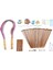 Örgü İğneleri Set-18 Çiftler 18 Boyutlar Bambu Dairesel Örgü İğneleri + 36 Tek Noktalı Bambu Örgü İğneleri + Dokuma Aletleri Örgü Kitleri (Yurt Dışından) 3