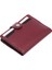 Bordo Hakiki Deri Unisex Kredi Kartlık - S1KK00001653-X31 4
