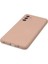 Samsung Galaxy A04S Kılıf Nano Içi Kadife Silikon - Pudra 5