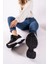 Fox Shoes Kadın Babet Siyah Beyaz Kırmızı Kumaş Malzeme 37 Numaralı 11