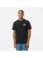 Erkek Loose Fit Grafik Baskılı Siyah T-Shirt.001 5