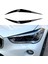 Ön Far Kapağı Kafası Işık Lambası Göz Kapağı Kaş Trim Abs Bmw X1 F48 Xdrive 2015-2021 Parlak Siyah (Yurt Dışından) 2