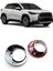 Toyota Için 6x Ön Sis Lambası Işık Kapağı 2020 2021 Için Corolla Cross Car Styling Abs Chrome (Yurt Dışından) 4