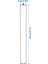 Adils Çalışma Masası Ayağı Beyaz 70 cm 2