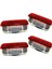 8pcs Araba LED Kapı Uyarı Işığı Hoş Geldiniz Projektörü Golf 6 7 Jetta Mk5 Mk6 Passat B6 B7 cc Tiguan Scirocco (Yurt Dışından) 1