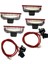 8pcs Araba LED Kapı Uyarı Işığı Hoş Geldiniz Projektörü Golf 6 7 Jetta Mk5 Mk6 Passat B6 B7 cc Tiguan Scirocco (Yurt Dışından) 4