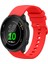Garmin Forerunner 158 ile Uyumlu Kordon Jel Silikon Tokalı Kayış 1