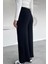 Kadın Bel Lastikli Bol Paça Pantolon P-00018532 4