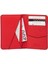 Kırmızı Hakiki Deri Unisex Kredi Kartlık - S1KK00001645-B68 3