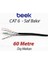 Cat6 60 Metre U-Utp Saf Bakır Dış Mekan Data Kablosu 4X2X23 Awg Pe Siyah Renk 1