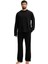 Erkek Siyah Uzun Kollu Pijama Takımı LV00NM2950 1
