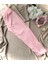 Good Night Pijamahomewear Pembe Beyaz Çizgili 5 Düğmeli Süet Pijama Takımı 3