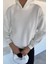 Kadın Kapüşonlu Kanguru Cepli Üç Iplik Şardonlu Sweatshirt P-00018483 3