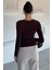 Kadın Drapeli V Yaka Bluz P-00018522 4