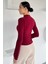 Asimetrik Kesim Ön Büzgülü Kadın Bluz P-00018523 3