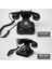 Retro Style Kablolu Dial Tone Plug-In Home Sabit Siyasal Hat Antik Avrupa Ofis Telefon Moda Dekorasyonu Siyah (Yurt Dışından) 3