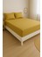 Tek Kişilik Sarı / Hardal Çarşaf Takımı %100 Pamuklu Lastikli Çarşaf + 1 Adet Yastık Kılıfı (50X70) 1