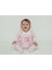 Çiçek Baskılı Kapüşonlu Hırka Bodyli Alt Ülst Takım - Atabay - MNS3040 - Pembe - 9 Ay - MNS3040-PEMBE-9 Ay Pembe 1