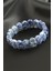 Oval Kesim Sodalit Doğaltaşlı Bileklik 1