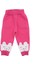 Paça Wefsoft Kedi Nakışlı Üç Iplik Şardonlu Eşofman Alt - Pembe - 5 - 6 Yaş Pembe 1