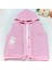 Tavşanlı Kapüşonlu Yelek - Pembe - 18 Ay Pembe 1