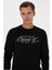 Erkek Siyah Sweatshirt 50315570-VR046 2