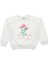 Step Back Çiçek Baskılı Iki Iplik Şardonlu Sweatshırt - Ekru - 3 - 4 Yaş - ERL50349.0-EKRU-3 - 4 Yaş Ekru 1