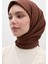Pamuk Viskon Eşarp Kakao 2