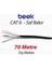 Cat6 70 Metre U-Utp Saf Bakır Dış Mekan Data Kablosu 4X2X23 Awg Pe Siyah Renk 1